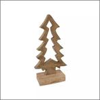 Doos van 24 stuks houten kerstbomen 25 cm, Ophalen of Verzenden, Nieuw