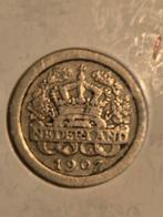 Zeldzame 5 Cent 1907 Wilhelmina, Ophalen of Verzenden, Koningin Wilhelmina, 5 cent, Losse munt