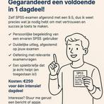 Hulp bij SPSS-examen HBO – Gegarandeerd een voldoende!!