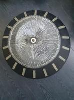 vintage Ufo space age plafondlamp Zwart, jaren 60, Antiek en Kunst, Ophalen of Verzenden