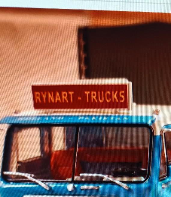 Gezocht Tekno Dakbordje RYNART-TRUCKS, Hobby en Vrije tijd, Modelauto's | 1:50, Zo goed als nieuw, Bus of Vrachtwagen, Tekno, Ophalen of Verzenden