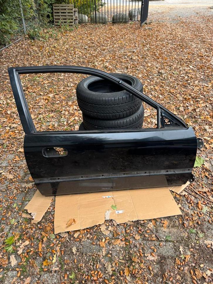 Honda Civic Coupé/Hatch Zwarte Deuren, Auto-onderdelen, Carrosserie en Plaatwerk, Deur, Honda, Links, Rechts, Gebruikt, Ophalen