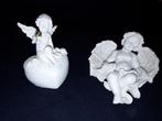 Miniatuur engeltjes van keramiek., Ophalen of Verzenden, Zo goed als nieuw