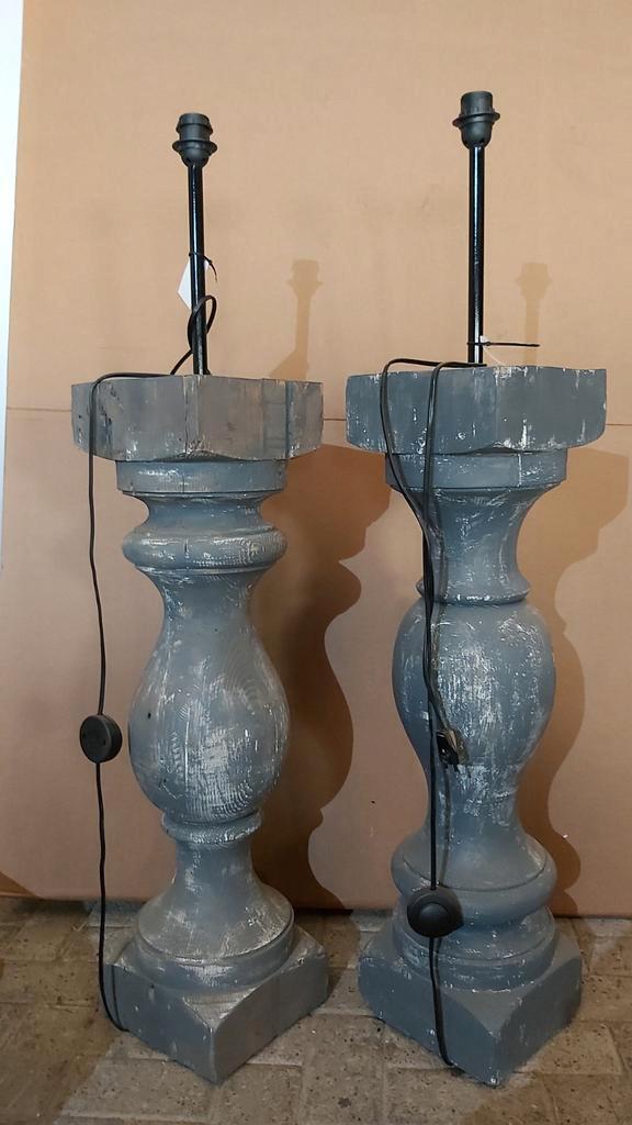 Balusters diverse maten, Antiek en Kunst, Antiek | Lampen, Ophalen of Verzenden