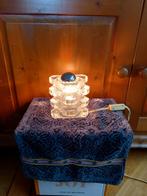 Peill & Putzler tafellamp van kristalglas., Huis en Inrichting, Lampen | Tafellampen, Gebruikt, Vintage  jaren '70, Ophalen of Verzenden