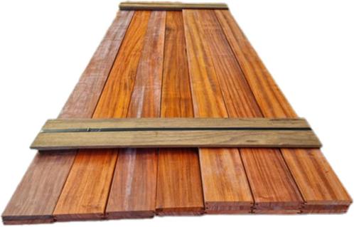 Hardhouten planken - geschaafd 1.8x14.0 cm - nr: HP362, Tuin en Terras, Palen, Balken en Planken, Nieuw, Planken, 250 cm of meer