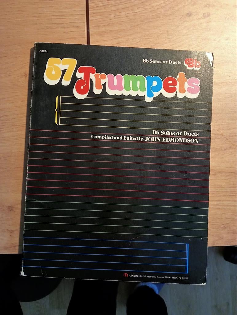 Muziekboek voor trompet, Muziek en Instrumenten, Ophalen of Verzenden, Les of Cursus, Jazz, Trompet