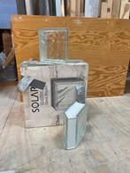 10 Wolken Glasblokken Hoek - 19x19x8 Zo Goed Als Nieuw, Doe-het-zelf en Verbouw, Glas en Ramen, Ophalen, Zo goed als nieuw, Overige typen