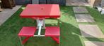 Picknicktafel, Tuin en Terras, Ophalen, Overige materialen, Gebruikt, Rechthoekig