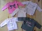 Shirtjes maat 50(-56), Kinderen en Baby's, Babykleding | Maat 50, Meisje, Shirtje of Longsleeve, Ophalen of Verzenden, Zo goed als nieuw