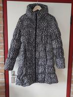 Zwart witte winterjas spoom, mt 42 dons jas warme pufferjack, Kleding | Dames, Zwart, Maat 42/44 (L), Spoom, Ophalen of Verzenden