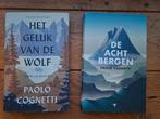 De Acht Bergen & Het Geluk van de Wolf, Ophalen of Verzenden, Zo goed als nieuw