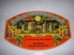 Mooi groot etiket van Augurken Duitsland jaren 20/30, Verpakking, Gebruikt, Verzenden