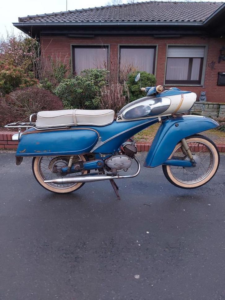 Te koop dkw 155 Blechbanane, Fietsen en Brommers, Brommers | Oldtimers, Overige merken, Ophalen