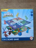 2 in 1 bordspel Marvel Spidey and his amazing friends, Een of twee spelers, Ophalen of Verzenden, Nieuw, Disney