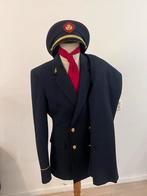 Uniform seezo fanfare harmonie loopgroep donkerblauw maat m, Carnaval, Maat 48/50 (M), Ophalen of Verzenden, Zo goed als nieuw