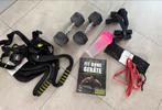 Home Gym Set - Dumbbells, Band, Push-up Steunen & Meer!, Ophalen, Gebruikt, Armen, Dumbbell