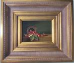 Cornelis de Wit (1949) - Stilleven met aardbeien, Antiek en Kunst, Ophalen of Verzenden