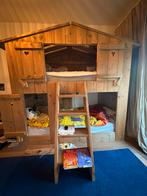 Dutchwood stapelbed boomhut, Ophalen of Verzenden, Zo goed als nieuw, Stapelbed