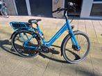 Electrische Dames Fiets, Brinckers Berlin F, blauw,, 53 tot 56 cm, Versnellingen, Zo goed als nieuw, Ophalen