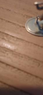 Antiek, 925 zilveren miniatuurtje. Man met haak., Ophalen of Verzenden, Zilver