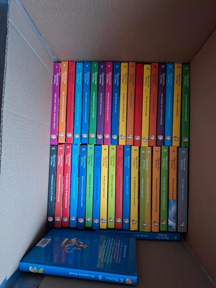 Geronimo Stilton - Groot Pakket, Boeken, Kinderboeken | Jeugd | onder 10 jaar, Fictie algemeen, Ophalen