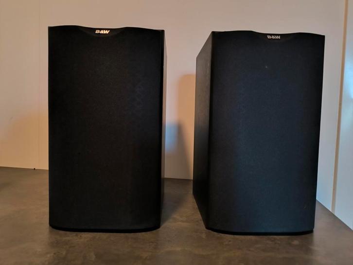 Bowers & Wilkins DM601 luidsprekers – nette staat, Audio, Tv en Foto, Luidsprekers, Gebruikt, Front, Rear of Stereo speakers, 60 tot 120 watt