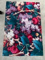 Ixxi - bloemen, 4 bij 6 vierkantjes, Ophalen of Verzenden, Zo goed als nieuw, Schilderij, Minder dan 50 cm