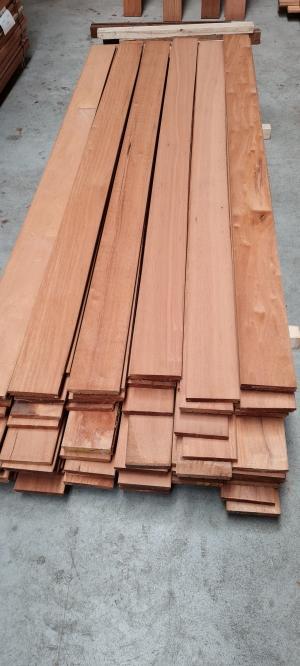 Laatste stuks Louro Gamela vlonderplanken met B-Fix profiel, Tuin en Terras, Palen, Balken en Planken, Nieuw, Planken, 250 cm of meer