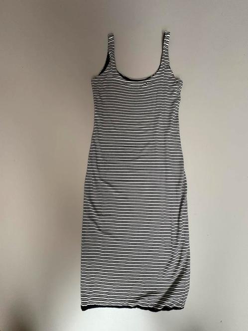 Reversible zwart/wit zomerjurk Plein Publique (maat s), Kleding | Dames, Jurken, Zo goed als nieuw, Zwart, Ophalen of Verzenden