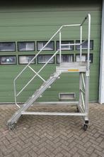 Aluminium Bordestrap bordes trap trappen, Doe-het-zelf en Verbouw, Ladders en Trappen, Gebruikt, Trap, Minder dan 2 meter, Ophalen