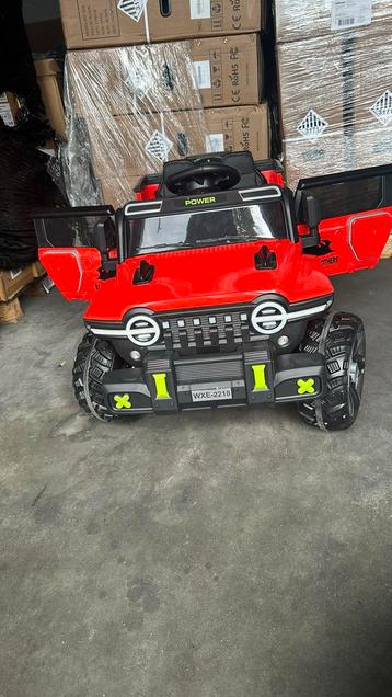 Elektrische Kinderauto 4x4 accu voertuig Afstandsbediening beschikbaar voor biedingen