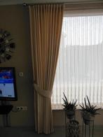 super mooie overgordijnen van D Heeren stoffering, Ophalen, Crème, 200 cm of meer, Zo goed als nieuw