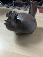 Bronze kip 30cm X 25cm, Antiek en Kunst, Ophalen