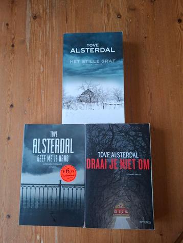 Drie titels van Tove Alsterdal beschikbaar voor biedingen
