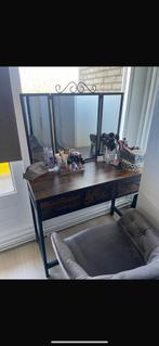Kaptafel met spiegel, Ophalen, 100 tot 150 cm, 50 tot 100 cm, Zo goed als nieuw