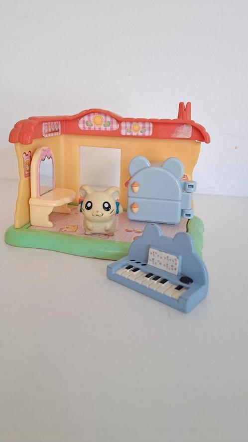 Bijou Hamtaro huisje, Verzamelen, Poppetjes en Figuurtjes, Zo goed als nieuw, Ophalen of Verzenden
