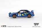 Mini GT 1:64 Subaru Impreza no 3, WRC98 1998 RMC 3rd place, Mini GT / True Scale, -, Nieuw, Ophalen of Verzenden
