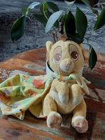 Disney Simba knuffel met wikkeldoek, Ophalen of Verzenden, Leeuwenkoning of Jungle Boek, Zo goed als nieuw, Knuffel