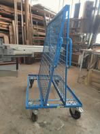 Te koop robuuste tweezijdige platenkar., Doe-het-zelf en Verbouw, 100 liter of meer, Ophalen, Zo goed als nieuw, Transportkar