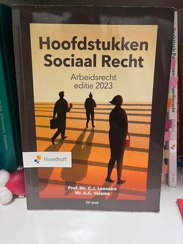 Hoofdstukken Sociaal Recht editie 2023 32e druk beschikbaar voor biedingen
