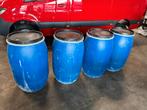 Vaten - 200 liter plastic vaten - 4x, 150 liter of meer, Ophalen, Gebruikt, Kunststof