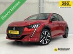 Peugeot 208 1.2 GT-Line Peugeot 100 PK Panodak Leer Navi Car, Auto's, Peugeot, 101 pk, Zwart, 1199 cc, Leder en Stof