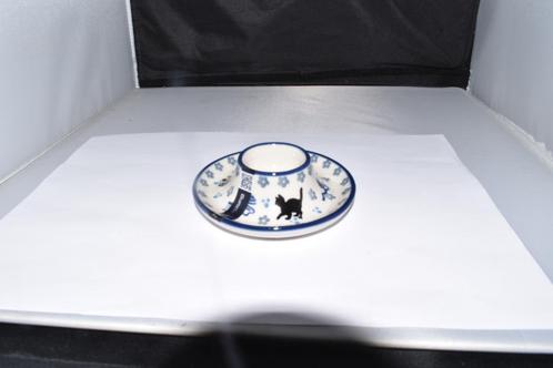 Eierdopjes Kat Bunzlau Castle servies, Huis en Inrichting, Keuken | Servies, Nieuw, Overige typen, Overige stijlen, Overige materialen