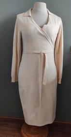 Zusss wikkeljurk crème maat L, Ophalen of Verzenden, Zo goed als nieuw, Maat 38/40 (M), Beige