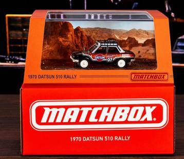 Matchbox Collectors Diorama 1970 Datsun 510 Rally beschikbaar voor biedingen