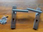 RVS Deurklink Set - Nieuw (Hillhout), Ophalen of Verzenden, Nieuw, Rvs, Klink of Kruk
