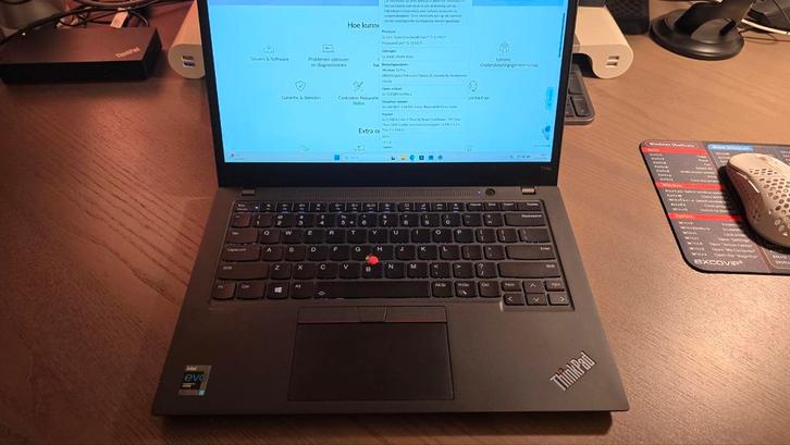 Lenovo ThinkPad T14s Gen2 - i5 1135G7 16GB 512GB, Computers en Software, Windows Laptops, Zo goed als nieuw, 14 inch, SSD, 2 tot 3 Ghz