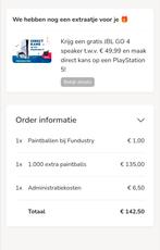 Paintball voucher Ewijk (bij Nijmegen), Tickets en Kaartjes, Drie personen of meer, Kortingsbon, Overige typen