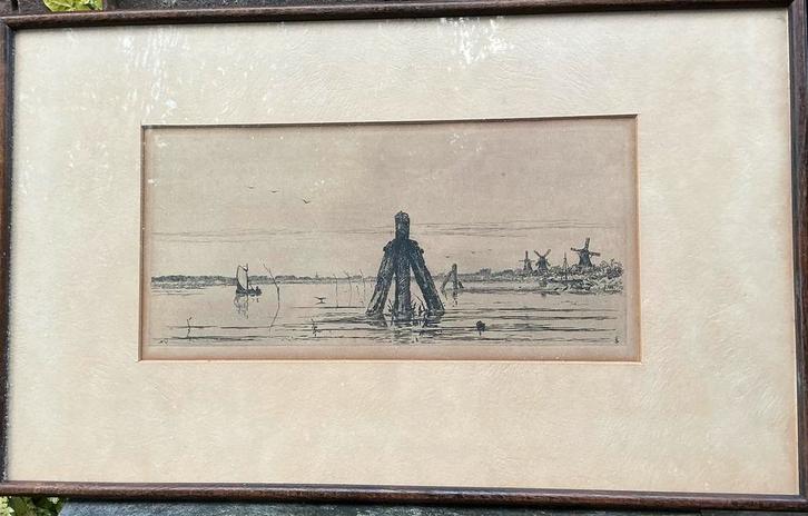 Carel Nicolaas Storm van ‘s Gravesande. 1841-1924, Antiek en Kunst, Kunst | Etsen en Gravures, Ophalen of Verzenden